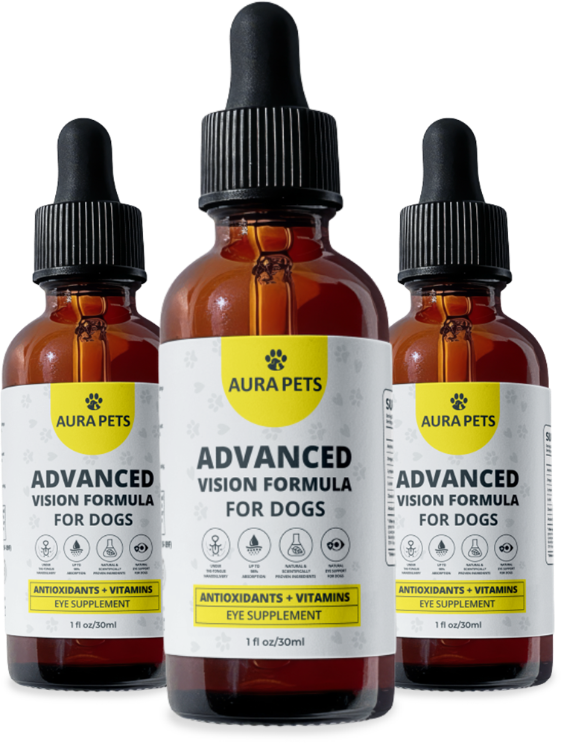 3x AuraPets Vision Nano Chewable