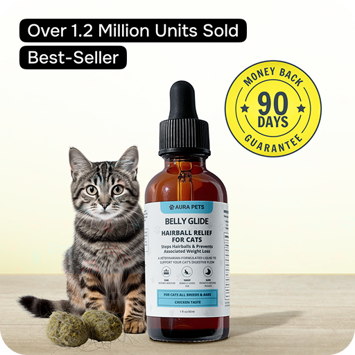 The Nano Liquid Hairball Solution Vet-Approved for Sensitive, Senior Cats