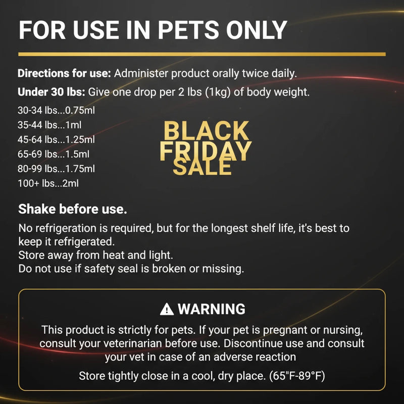 AuraPets Sublingual Nano-Drops - BFCM Main